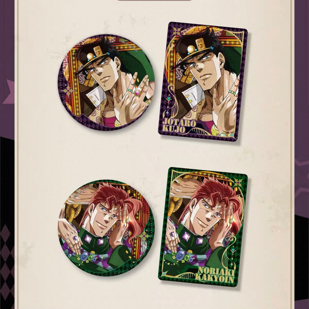 JoJo’s Bizarre Adventure: Stardust Crusaders Badge - Blind Pack