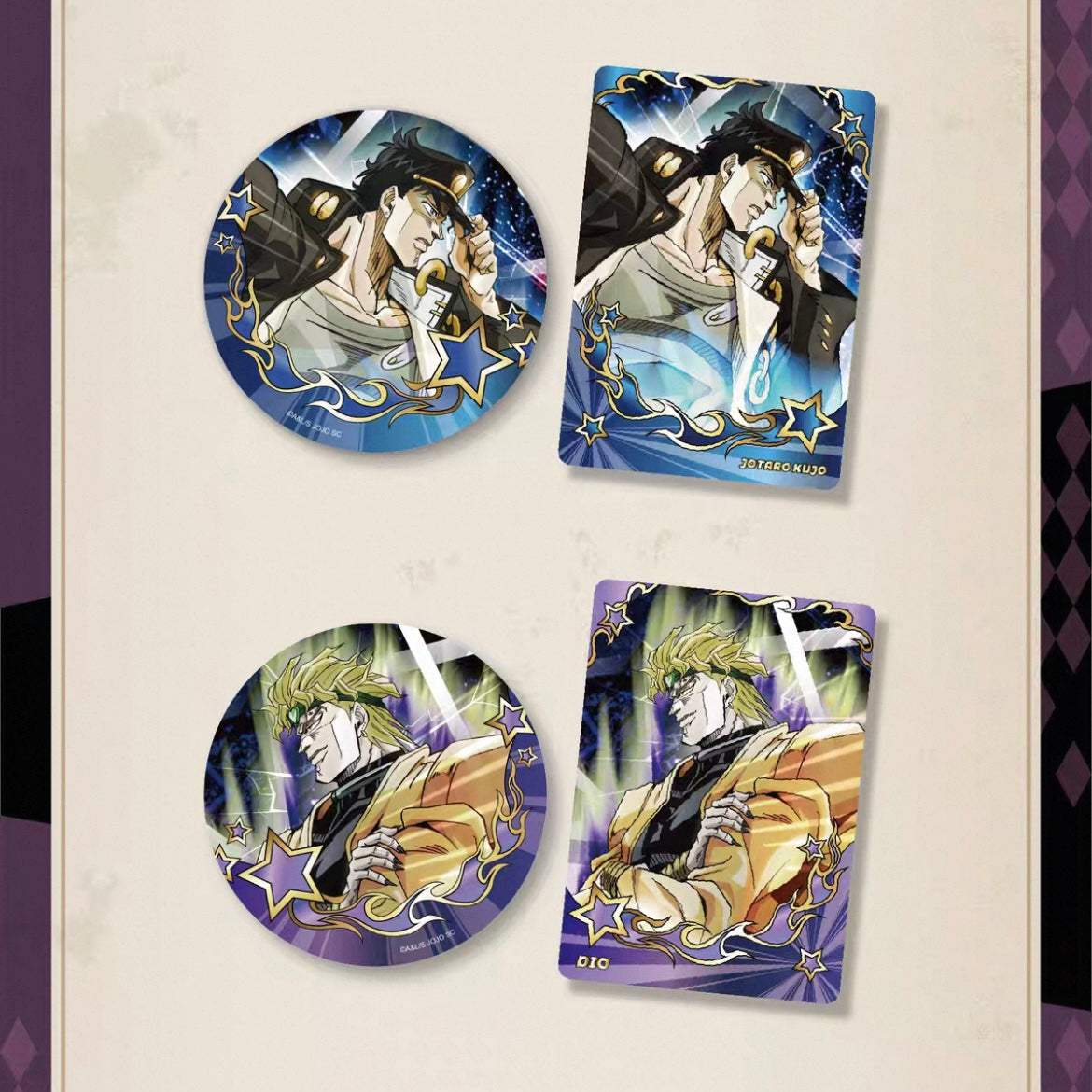 JoJo’s Bizarre Adventure: Stardust Crusaders Badge - Blind Pack