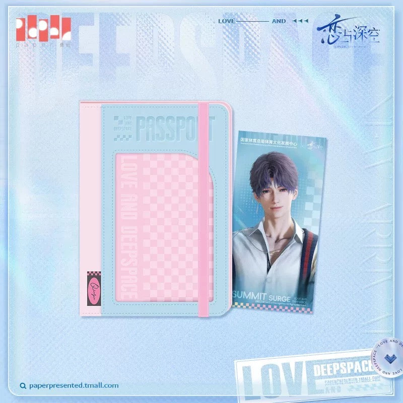 Love and Deepspace Beyond the Peak Series - Passport Holder & Ticket Stub Set