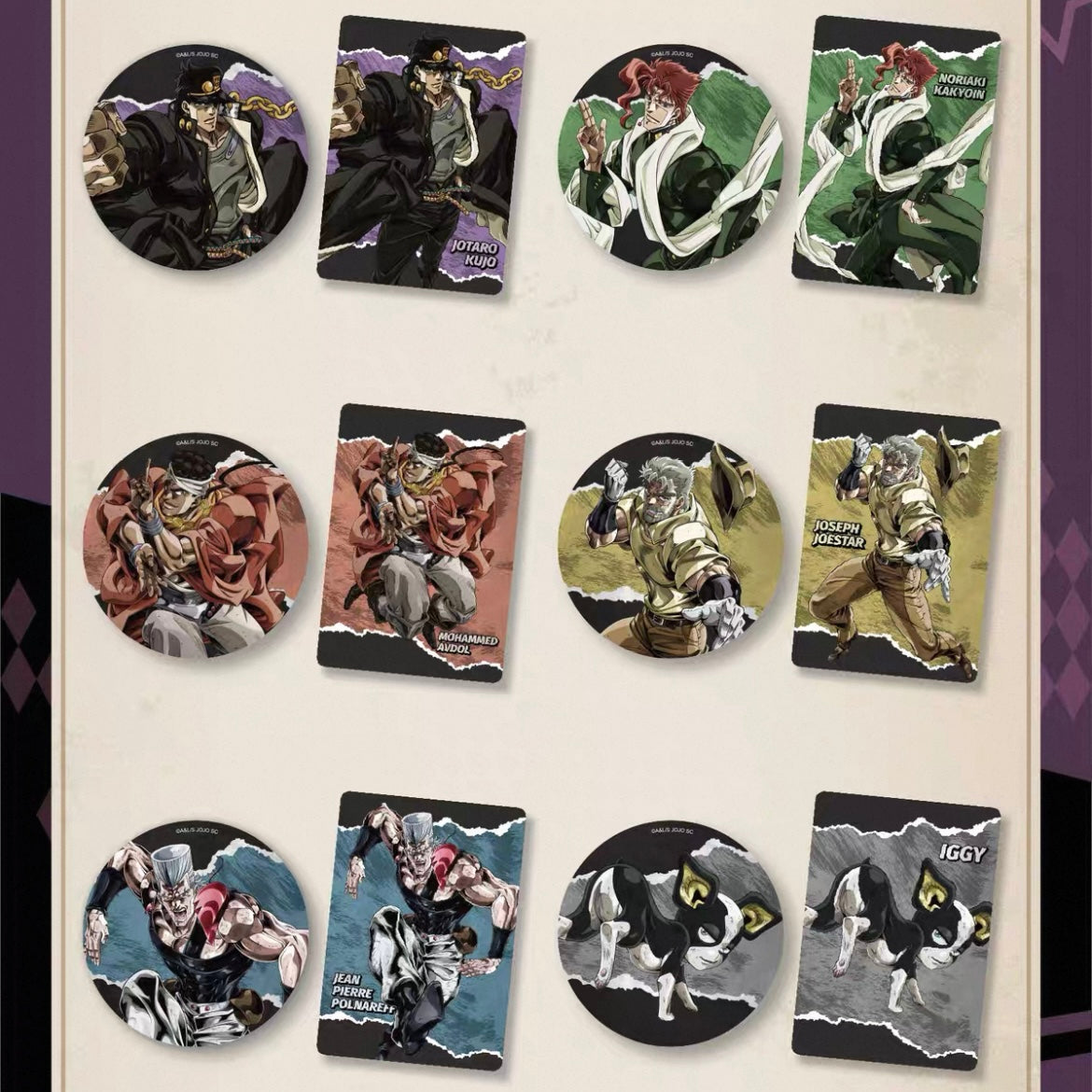 JoJo’s Bizarre Adventure: Stardust Crusaders Badge - Blind Pack