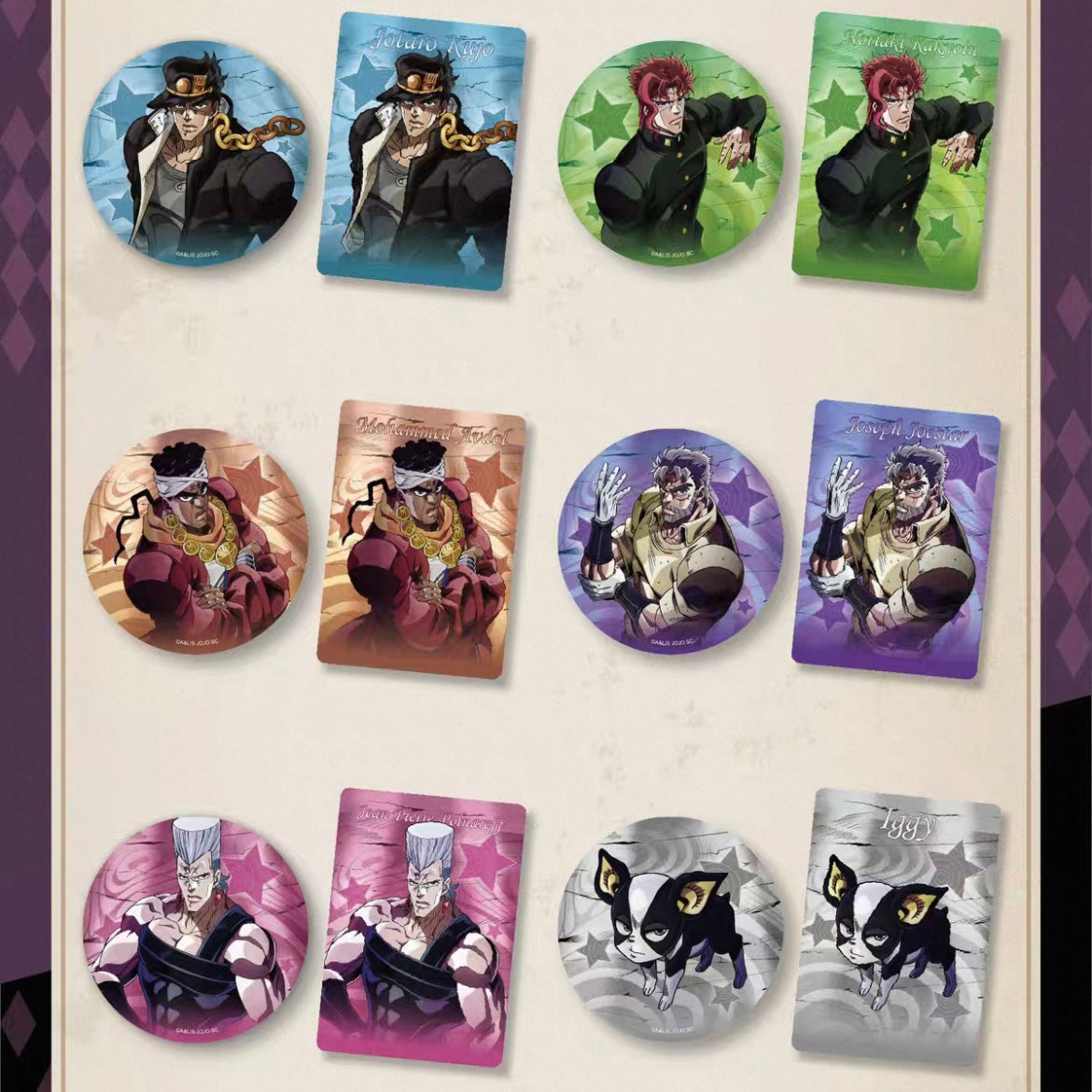 JoJo’s Bizarre Adventure: Stardust Crusaders Badge - Blind Pack