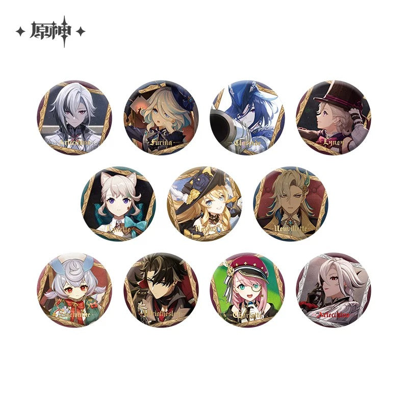 Genshin Impact The Final Feast Character Badge - Blind Pack