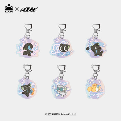 The Legend of Hei Sing Meow Series - Acrylic Keychain