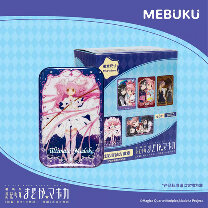 Puella Magi Madoka Magica The Movie [Part 1] Beginnings / [Part 2] Eternal Colorful Square Badge - Blind Pack
