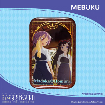 Puella Magi Madoka Magica The Movie [Part 1] Beginnings / [Part 2] Eternal Colorful Square Badge - Blind Pack