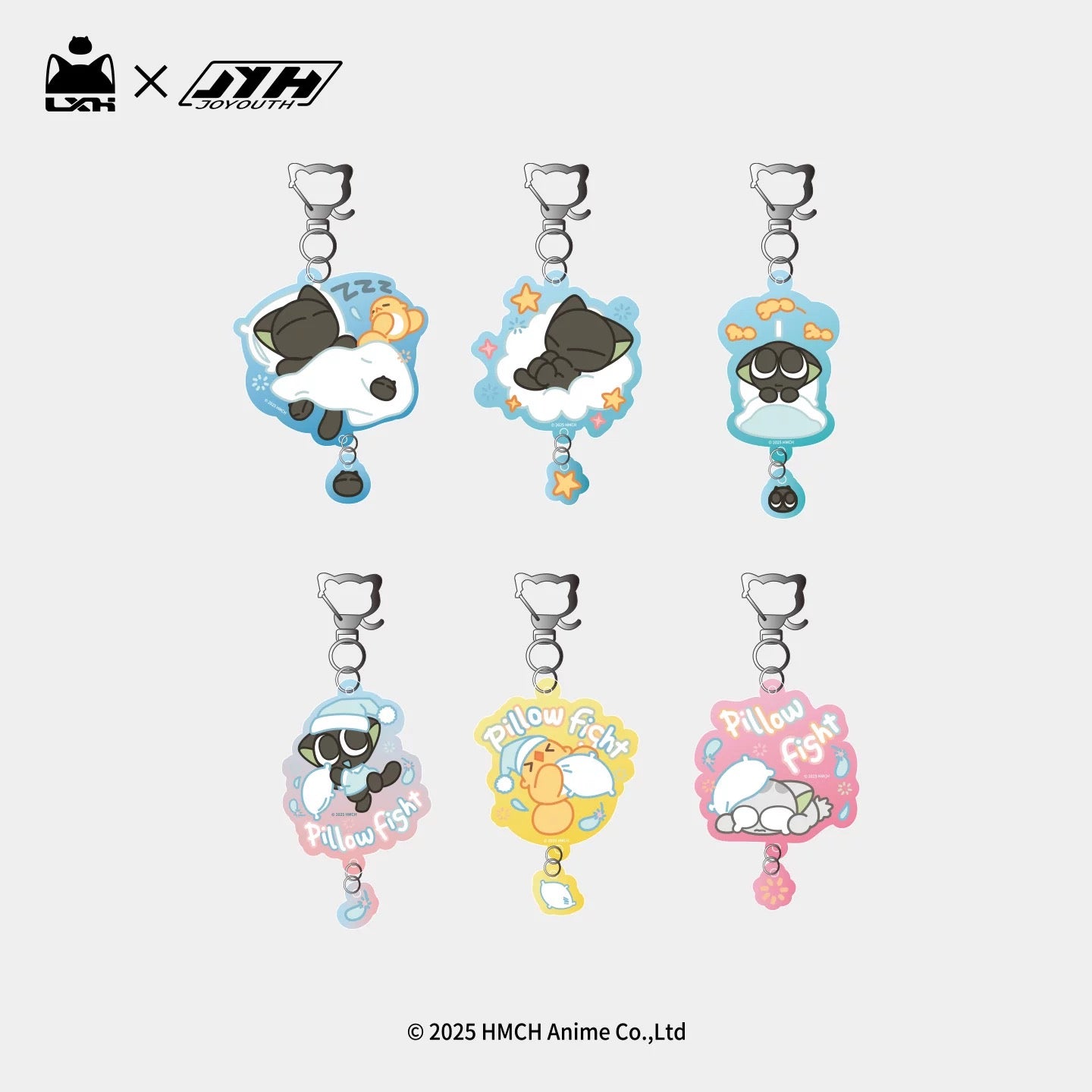 The Legend of Hei Good Night Meow  – Key Ring Blind Pack
