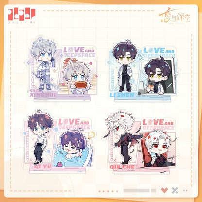 Love and Deepspace “Lingkong Q News” Series Acrylic Pen Stand
