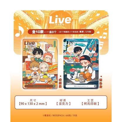 19 Days Live Series Acrylic Instant Photo - Blind Pack