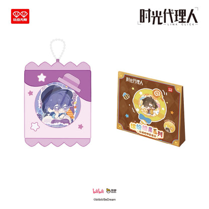 LINK CLICK Colorful Candy Series Plush Badge Cover Set - Blind Box
