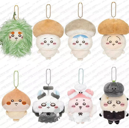 Chiikawa Halloween Series Plush Keychain