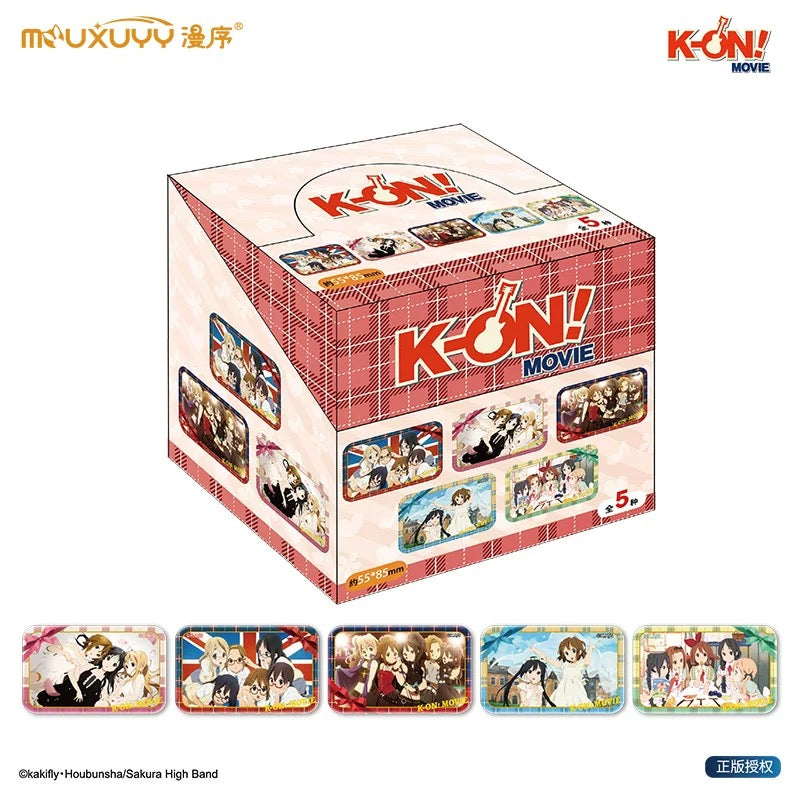 K-ON! The Movie British Plaid Collection Badge Blind Pack