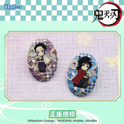 Demon Slayer Chibi Series Tinplate Badge - Blind Pack