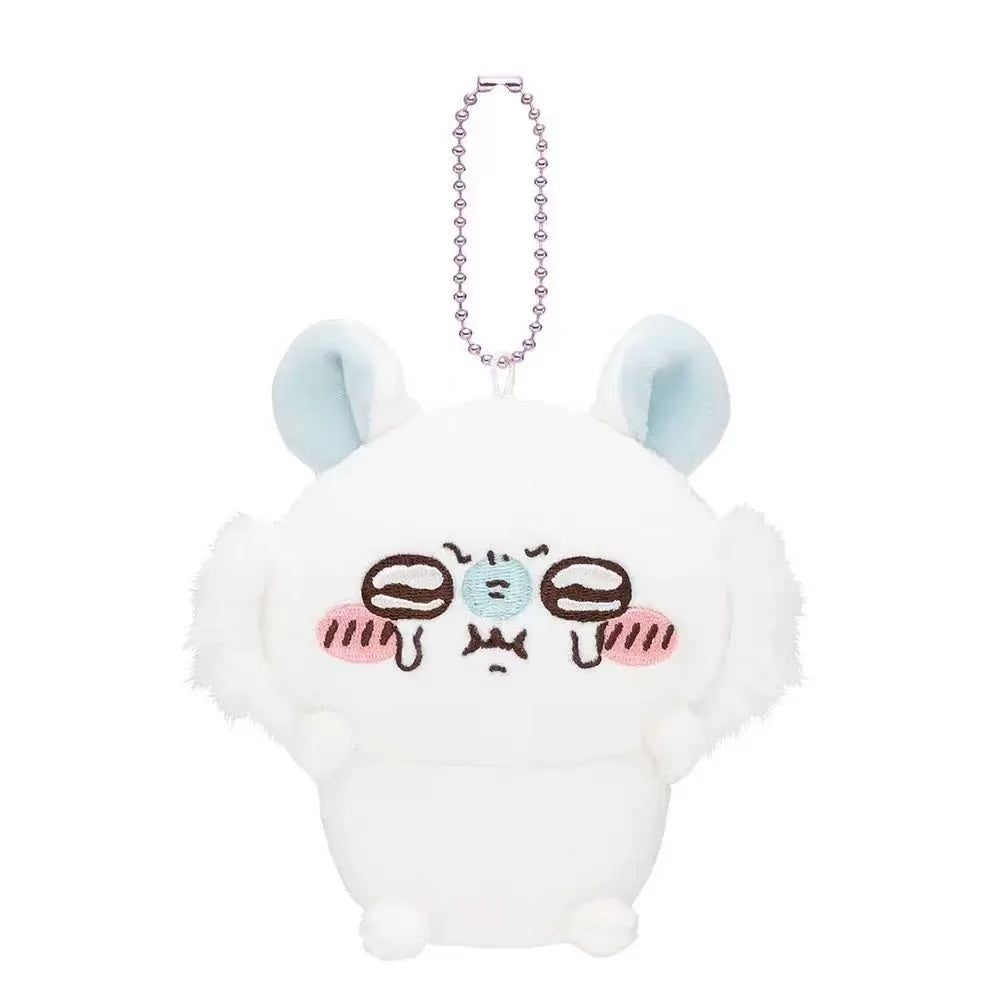 Chiikawa Puffed-Up Series Plush Keychain