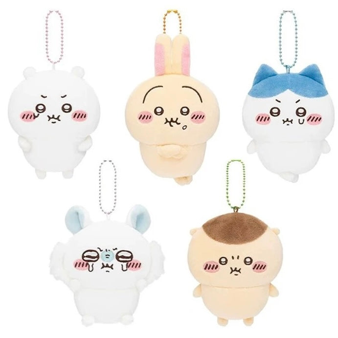 Chiikawa Puffed-Up Series Plush Keychain