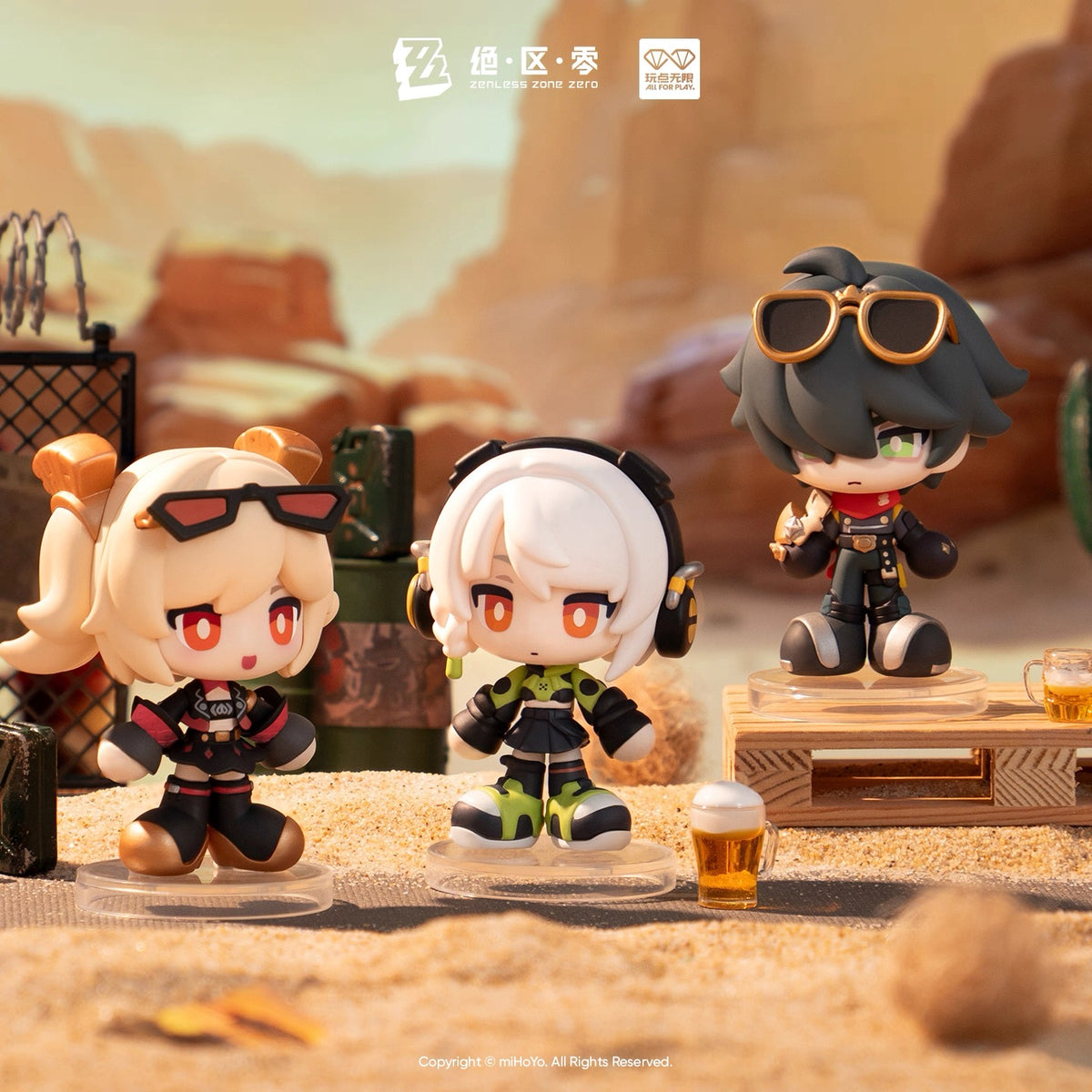 Zenless Zone Zero Tiny Agents Chibi Figure - Blind Box