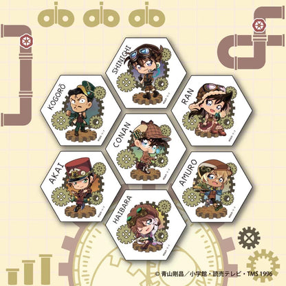 Detective Conan 2025 Osaka Castle Steampunk Series Chibi Acrylic Brick - Blind Pack