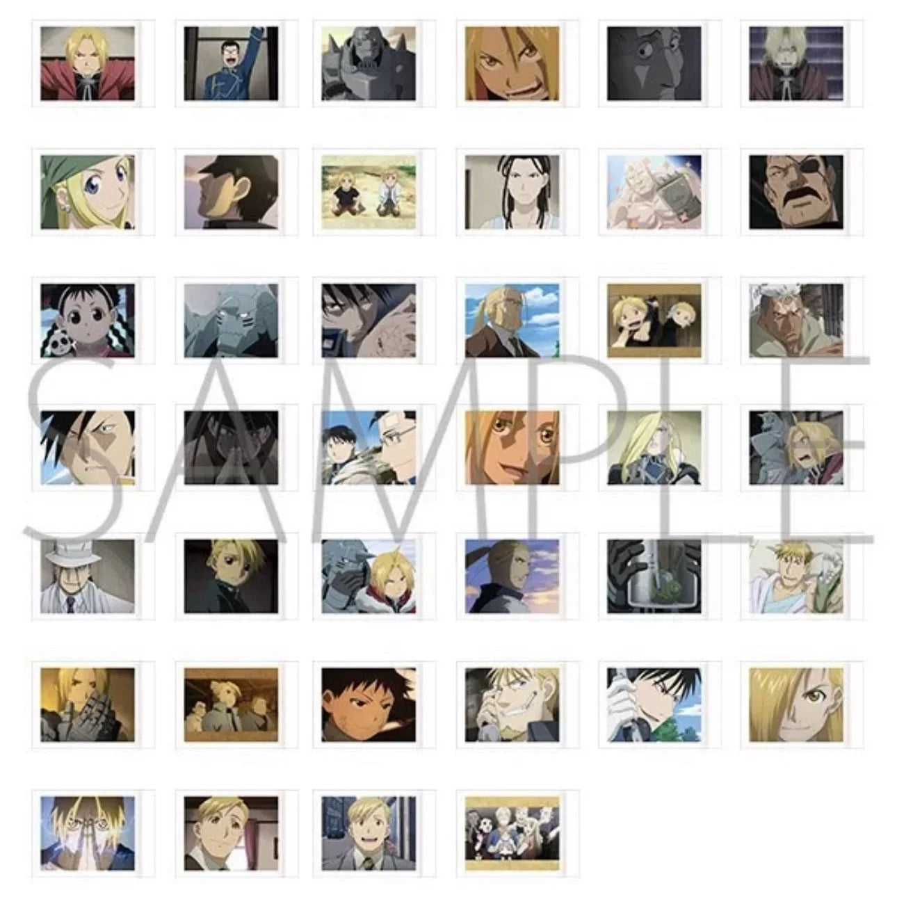 Fullmetal Alchemist Instant Photo Style Collection Card - Blind Pack