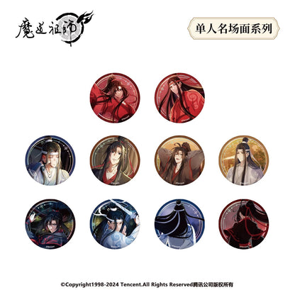 The Grandmaster of Demonic Cultivation Animate Solo Character Highlights Series Can Badge - Blind Pack