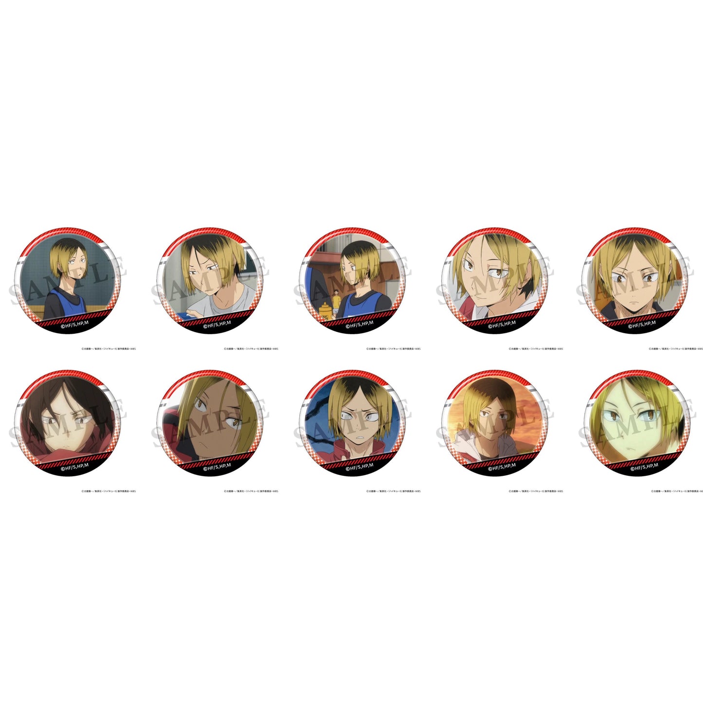 Haikyuu!! Kozume Kenma Solo Character Can Badge Blind Pack