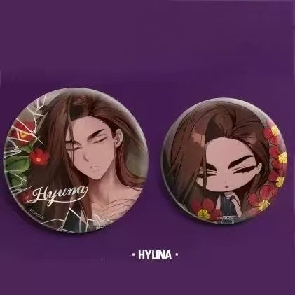 Alien Stage Drowing Bloom Series - Badge Set