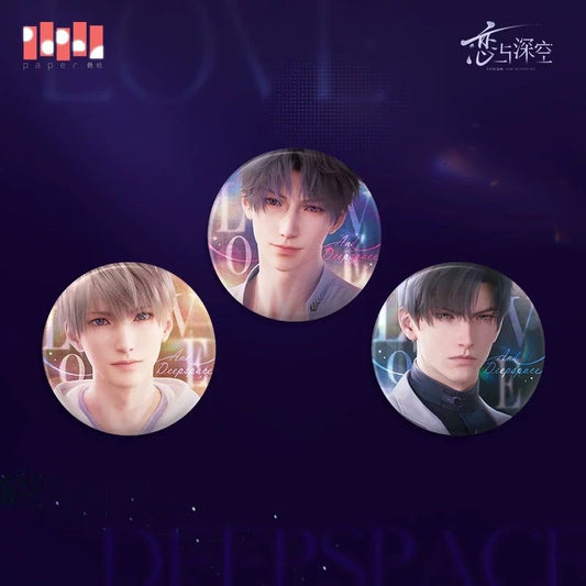 Love and Deepspace Heartbeat Departure Series - Tinplate Badge