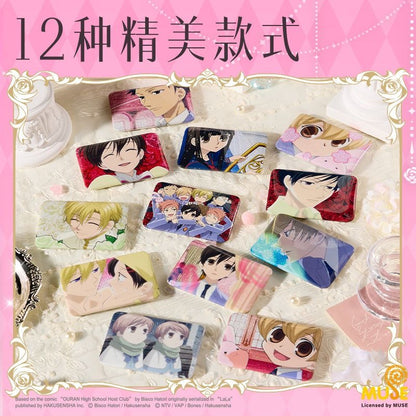 Ouran High School Host Club Scene Illustration Tinplate Badge - Blind Pack
