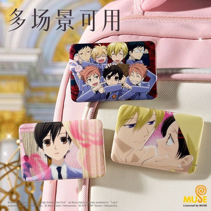 Ouran High School Host Club Scene Illustration Tinplate Badge - Blind Pack
