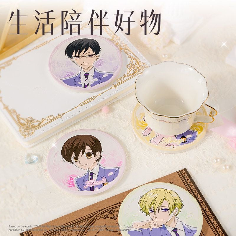 Ouran High School Host Club Ceramic Coaster - Blind Box