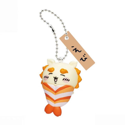 Chiikawa Sushi Figure Key Holder - Blind Box