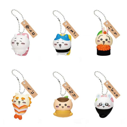 Chiikawa Sushi Figure Key Holder - Blind Box