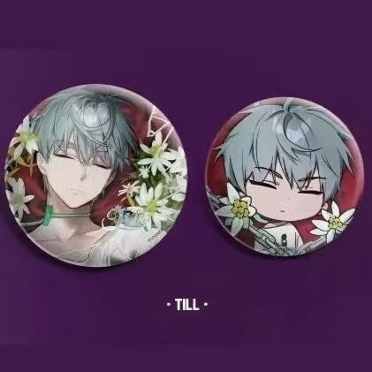 Alien Stage Drowing Bloom Series - Badge Set