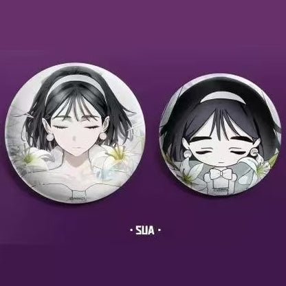 Alien Stage Drowing Bloom Series - Badge Set