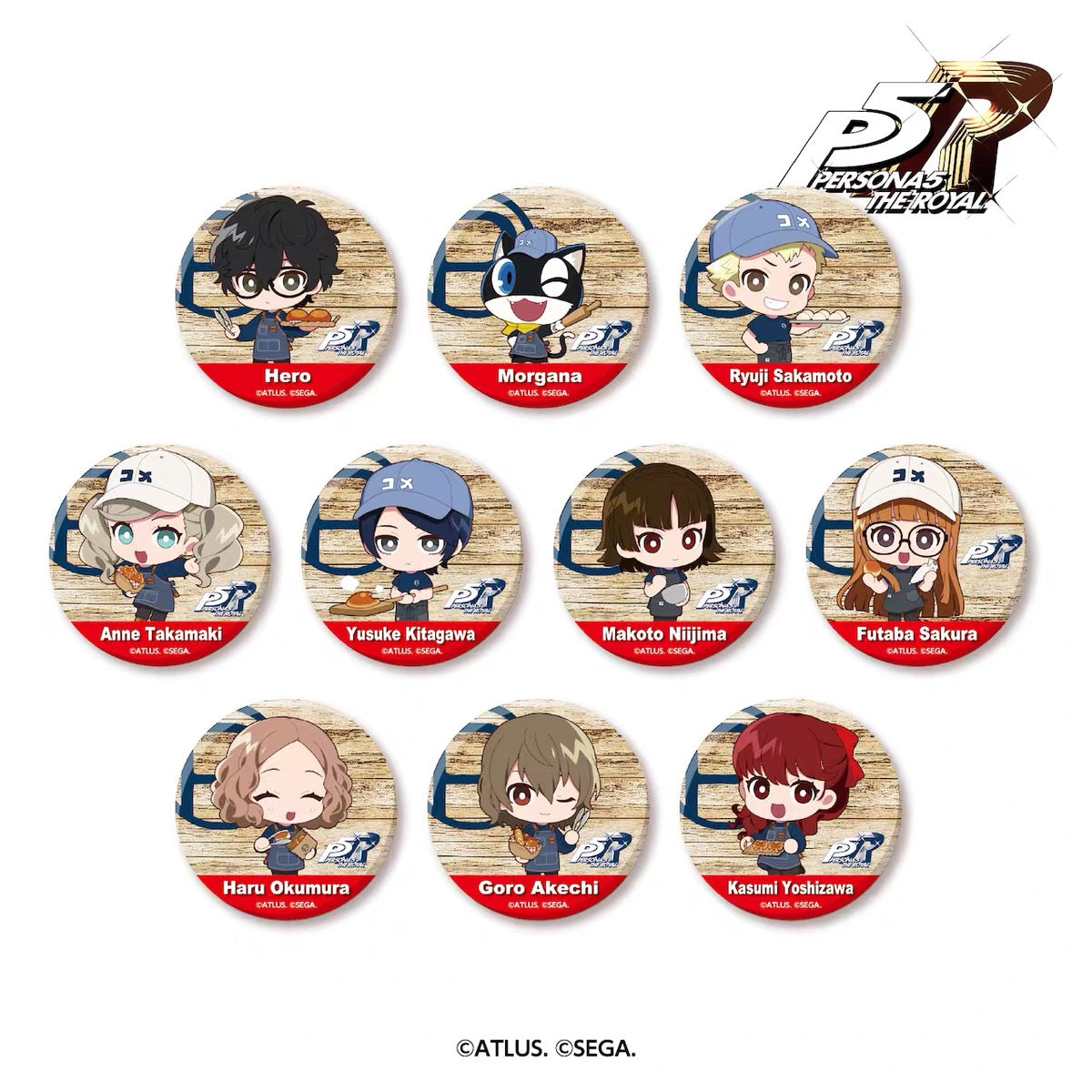 Persona 5 Royal × R Baker Collaboration Can Badge - Blind Pack