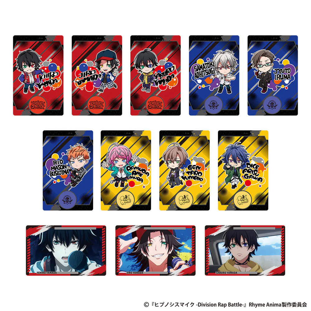 Hypnosis Mic Trading Collectible Metallic Card A - Blind Pack