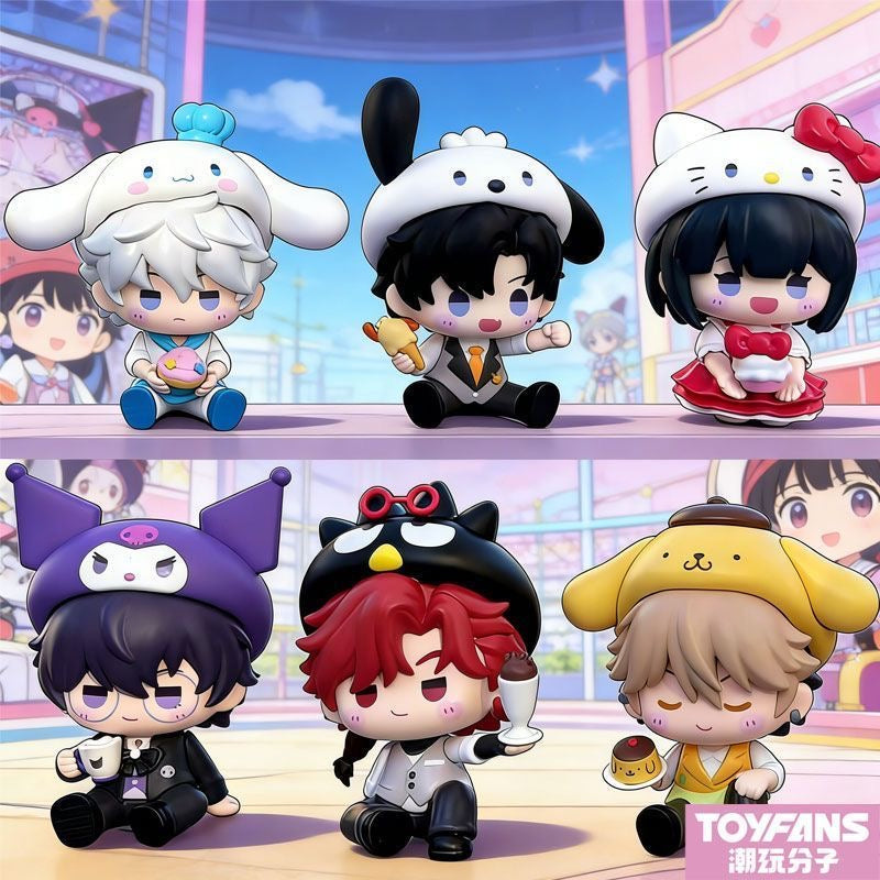Link Click × Sanrio Characters Sweet Moments Mini Figure - Blind Box
