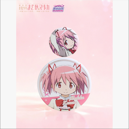 Puella Magi Madoka Magica The Movie [Part 1] Beginnings / [Part 2] Eternal 1+1 Mini Badge - Blind Pack