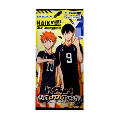 Haikyuu!! Edible Theme Transparent Card Series 1 Blind Pack