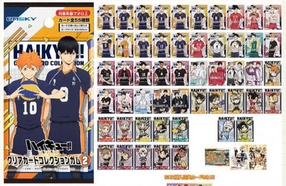 Haikyuu!! Edible Theme Transparent Card Series 2 Blind Pack