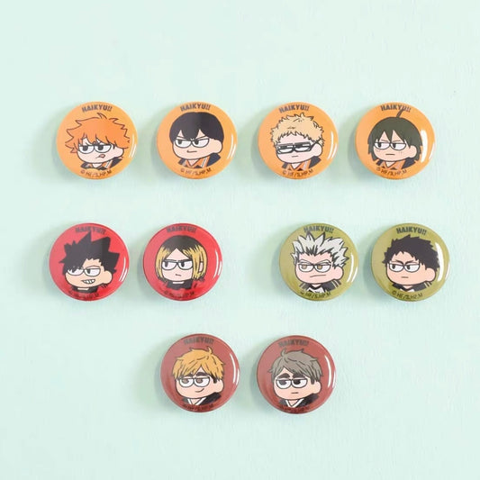 Haikyuu!! Fool's Button Mini Can Badge Blind Pack