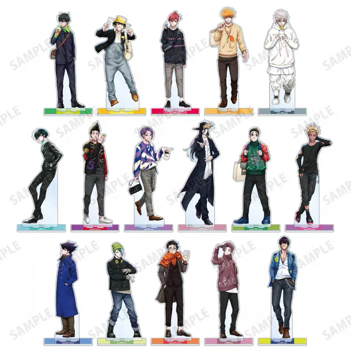 Blue Lock Casual Wear BIG Acrylic Standee