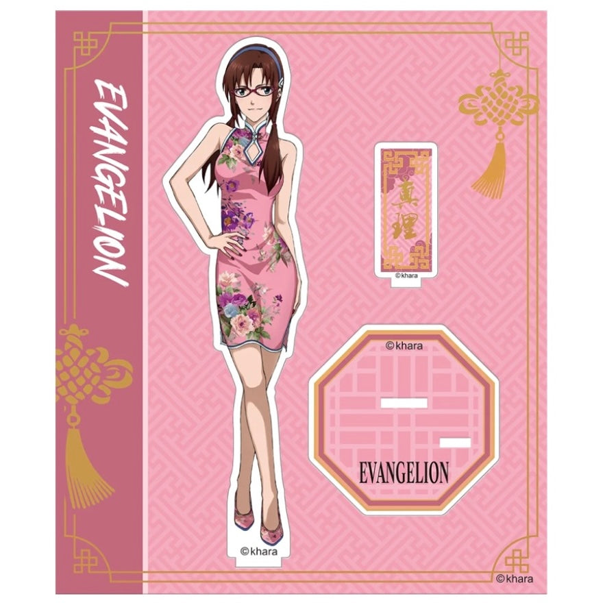 Neon Genesis Evangelion Mari Makinami Qipao/Tang Suit Acrylic Standee ...