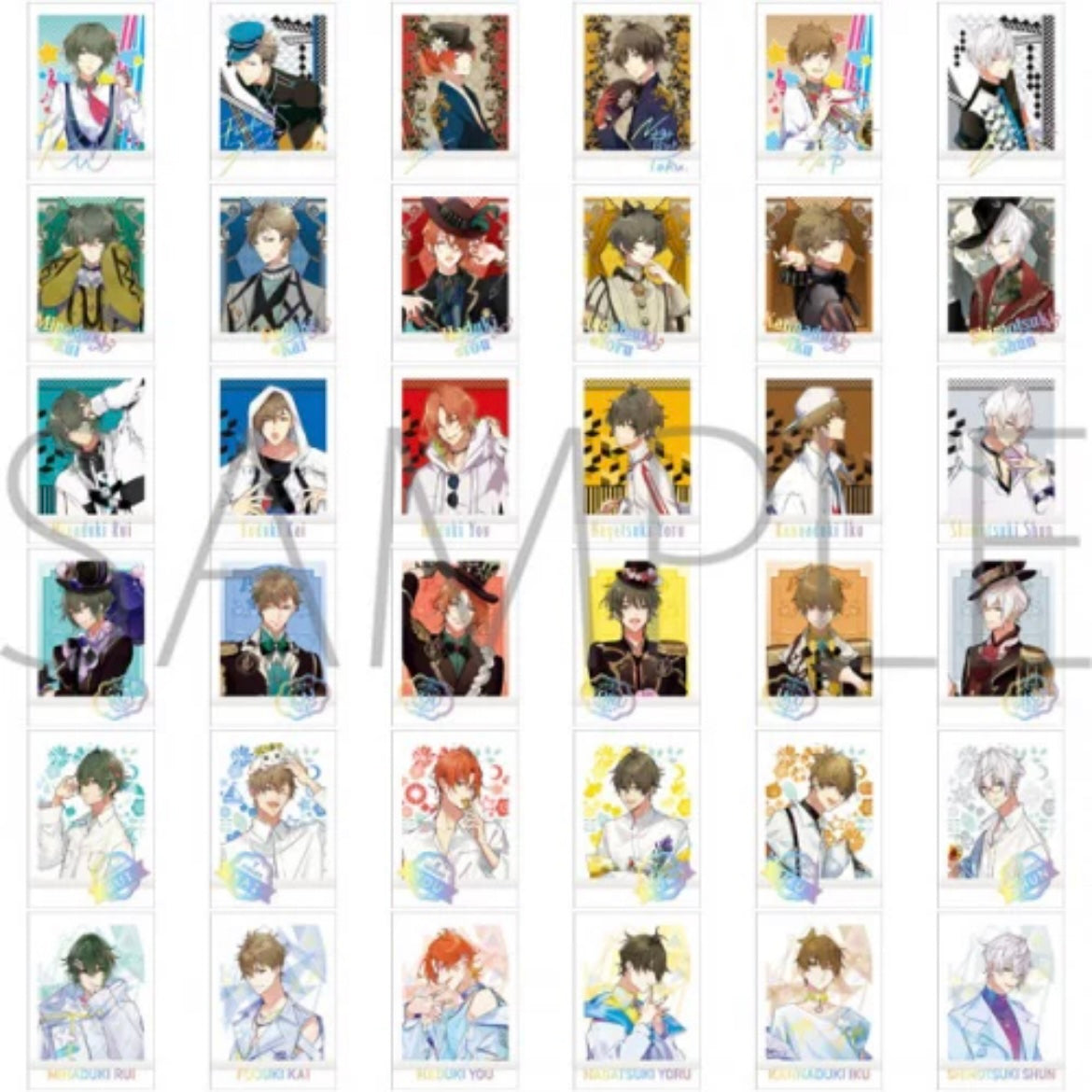 Tsukiuta Instant Photo Style Collection B-Box Blind Pack