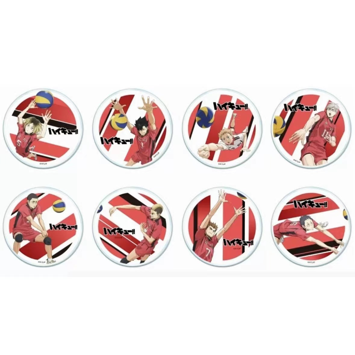 Haikyuu!! Nekoma High School Acrylic Coaster Blind Pack