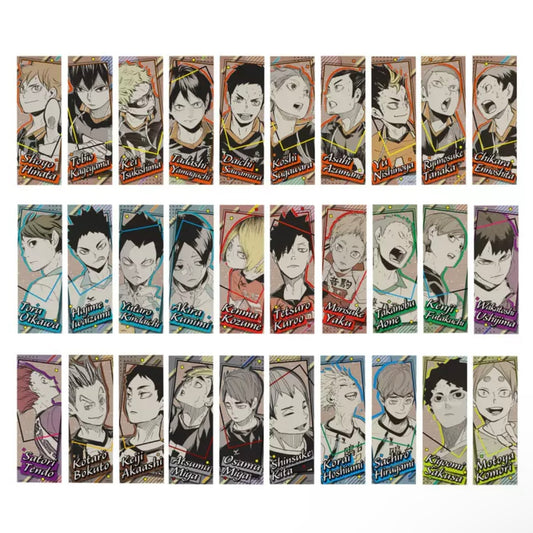 Haikyuu!! Jump 2024 Exclusive Original Artwork Long Sticker Series 2 Blind Pack