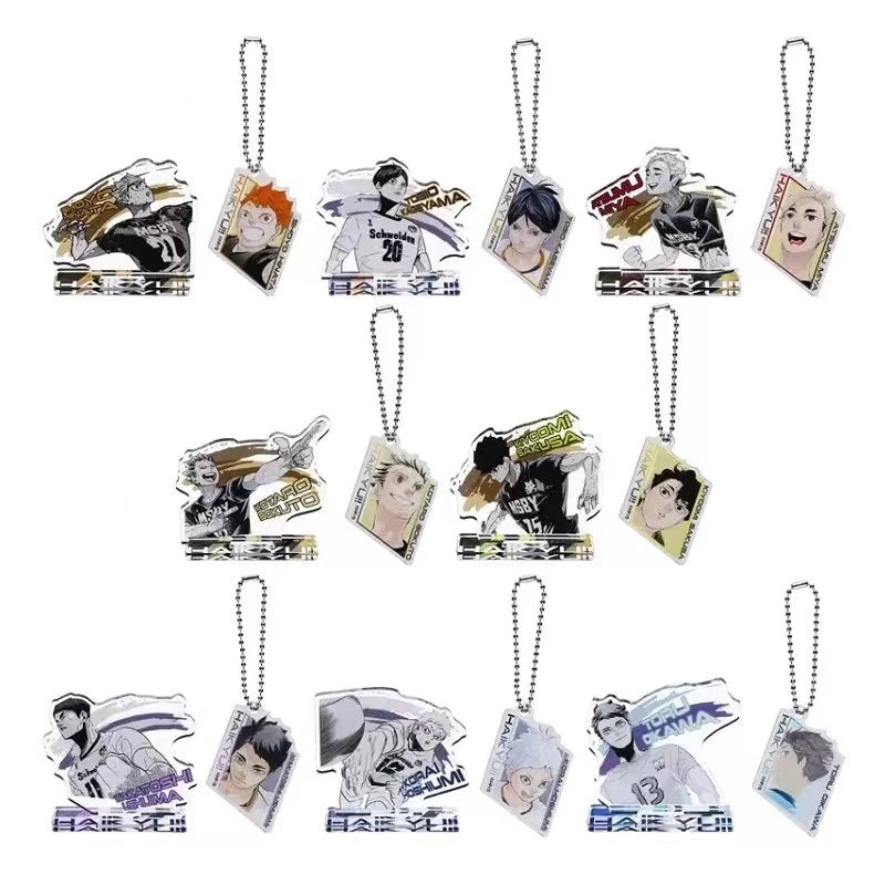 Haikyuu!! Jump Shop Original Artwork Acrylic Stand Charm Set Blind Pack