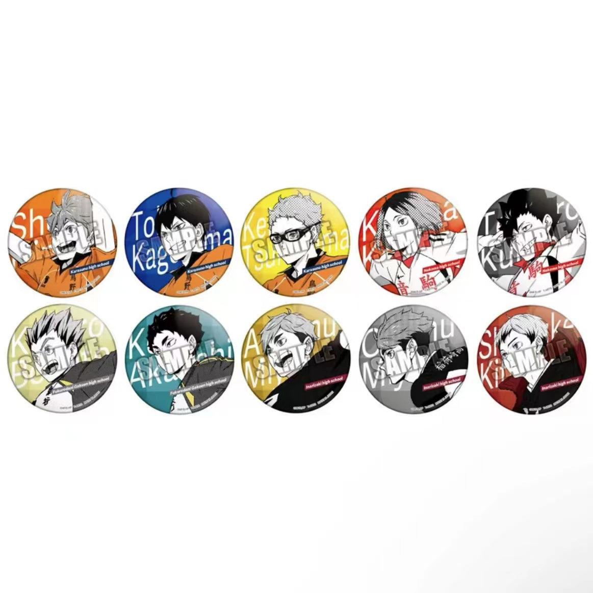 Haikyuu!! New Leap Badge Blind Pack