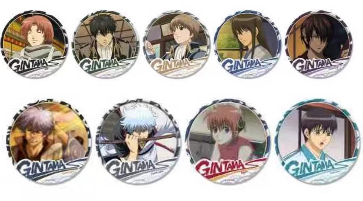 Gintama Cloud Shadow Series Mini Badge - Blind Pack