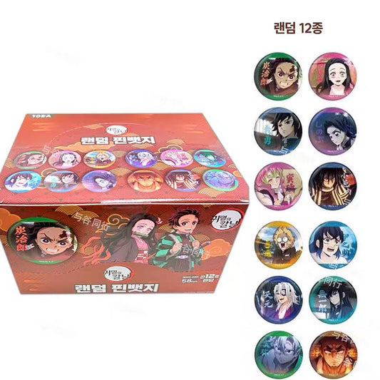 Demon Slayer Korean Badge - Blind Box