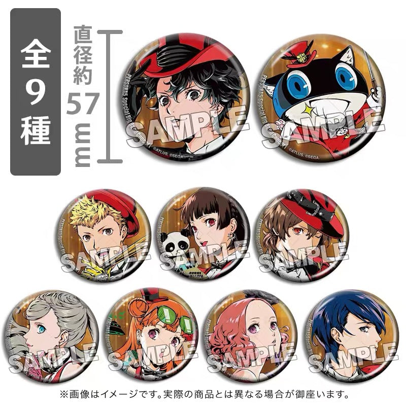 Persona 5 Special Big Band Concert Can Badge - Blind Pack