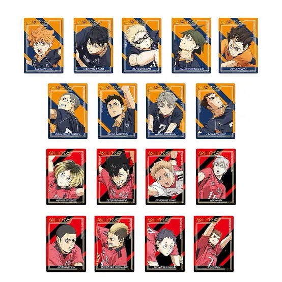 Haikyuu!! The Movie Special Pop-up Exhibition Gold-Foil Clear Card - Blind Pack